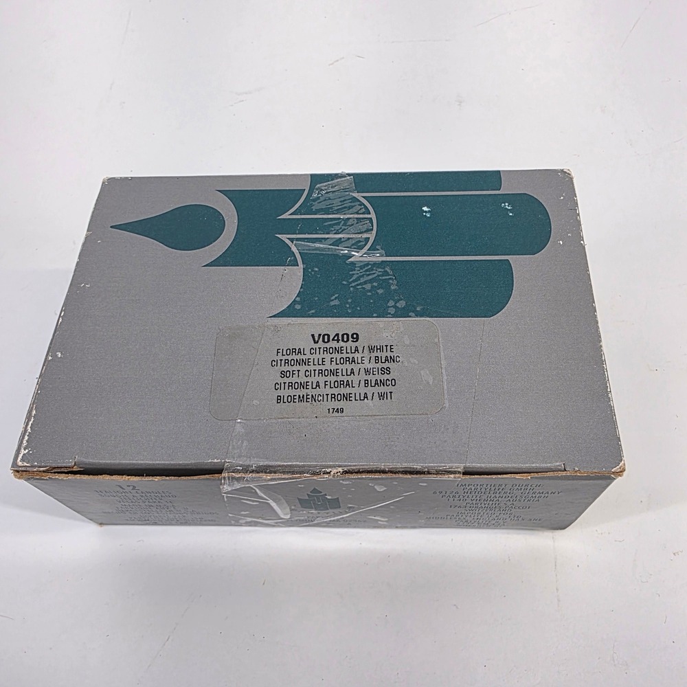 PartyLite V0409 Floral Citronella White Tealight‎ Candles 10 Pack Box - Picture 3 of 4